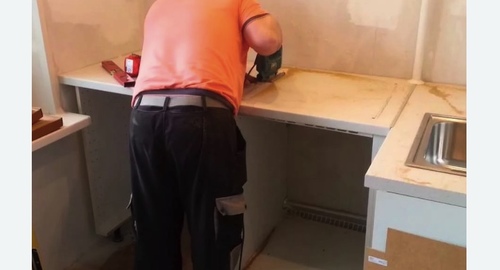 Сборка кухонного гарнитура. Белгород